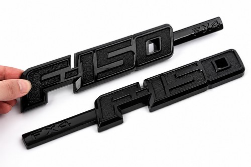 2pcs matte black 150 fx4 - black, f-150