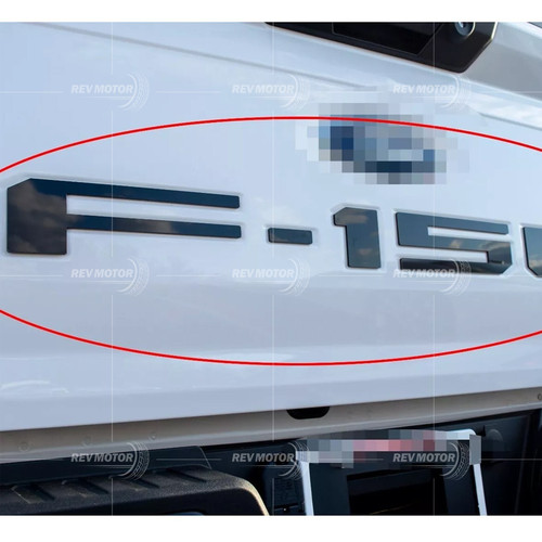 Raised gloss black - gloss, tailgate
