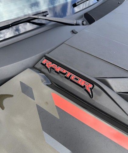 Hood cowling emblem inserts - hood,