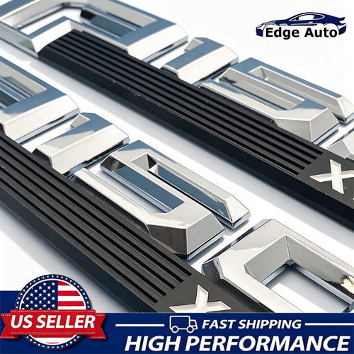 2pcs chrome fender side emblem - fender,